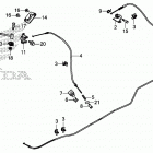SXS500M Shift lever@select lever