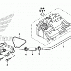 TRX420FA2 Крышка водяной помпы