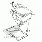 TRX500FA5 Цилиндры