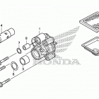 TRX500FM2 Масляный насос