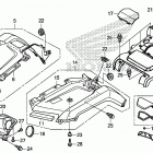 TRX500FM5 Переднее крыло