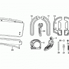 SXS1000M5D 2-piece poly windshield