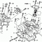 SXS700M2D Головка цилиндров