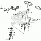 TRX250TM1 Рулевой вал