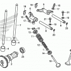 TRX420FA5 Распределительный вал и клапана