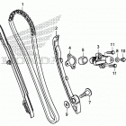 SXS1000M5D Цепь ГРМ и натяжитель