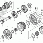 TRX680FA Трансмиссия