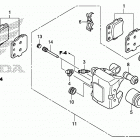 TRX500FM2 Передний суппорт
