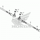 TRX500FA5 Рулевые тяги