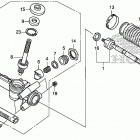 SXS700M2D Steering gear box@tie rod