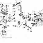 TRX500FA5 Front brake master