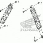 SXS700M2D Передние аммортизаторы