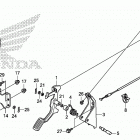SXS700M2D Педали