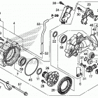 SXS500M Передний редуктор