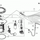 TRX500FM2 Топливный насос