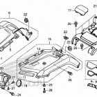 TRX500FA5 Переднее крыло