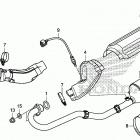 TRX420FA5 Глушитель