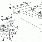 TRX680FA Передняя подвеска