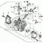TRX500FM5 Корпус Дросселя