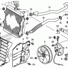 TRX420FA2 Радиатор