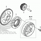 TRX500FM2 Пусковой механизм