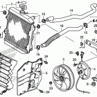 TRX420FA5 Радиатор