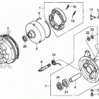 TRX90X Задний тормоз