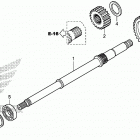 SXS500M Вал ведущий
