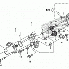 TRX500FA5 Control motor