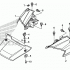 SXS700M2D Front fender@hood