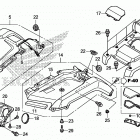 TRX500FM2 Переднее крыло