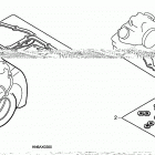 TRX250X Комплект прокладок