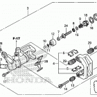 TRX420FA5 Задний суппорт