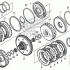 TRX500FA6 Clutch (dct)