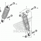 TRX420FA5 Передние аммортизаторы