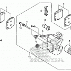 TRX500FA6 Передний суппорт