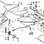 TRX250X Топливный бак