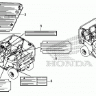 SXS1000M5D Лейбл предостережения