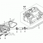 TRX420FA5 Крышка водяной помпы