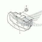 TRX500FA6 Фонарь