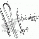 SXS1000M5D Цепь ГРМ и натяжитель