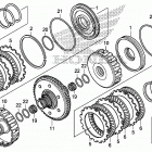 TRX420FA2 Сцепление