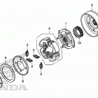 TRX420FA5 Муфта стартера