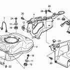 TRX420FA2 Топливный бак