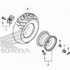 TRX420FA5 Переднее колесо