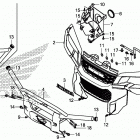 SXS1000M5D Front grille@front bumper