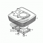 TRX250X Цилиндры