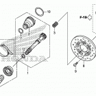 TRX420FA5 Карданный вал