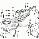 TRX420FA5 Топливный бак