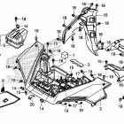 SXS1000M5D Front fender@hood